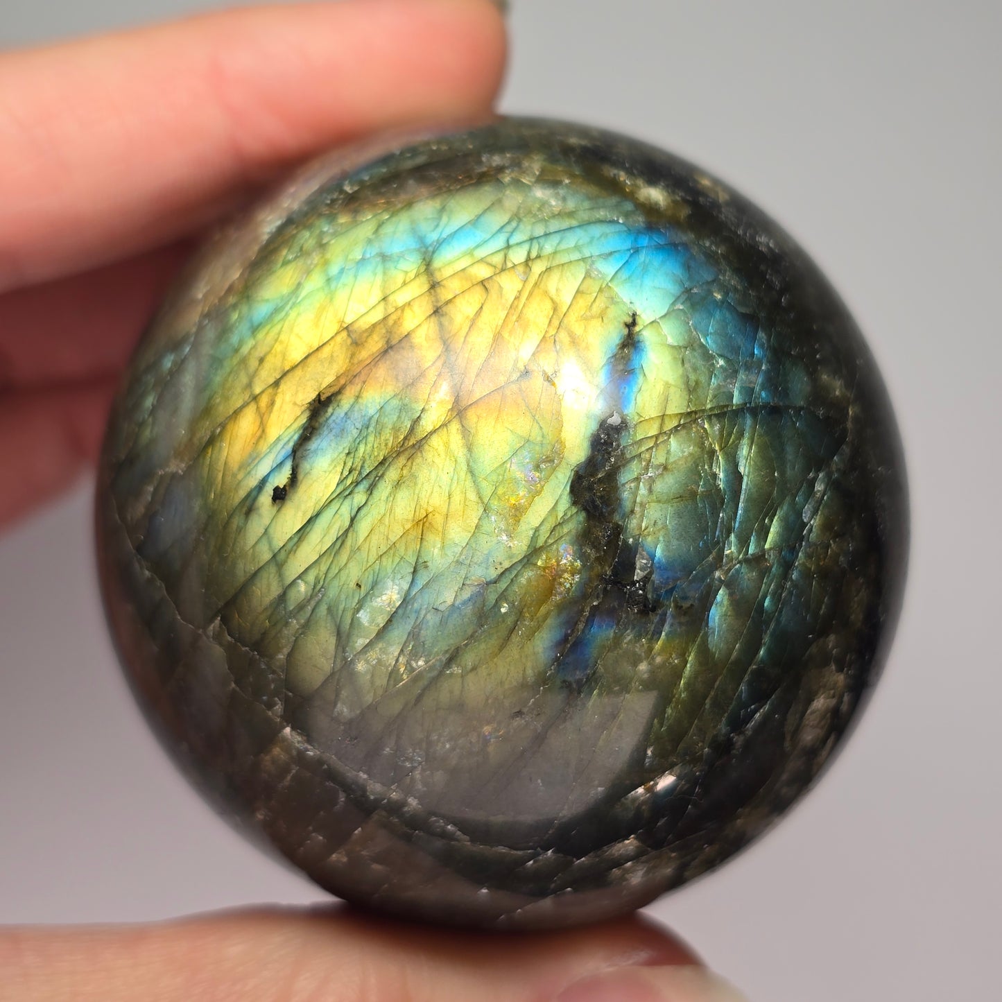 Rainbow Labradorite Sphere