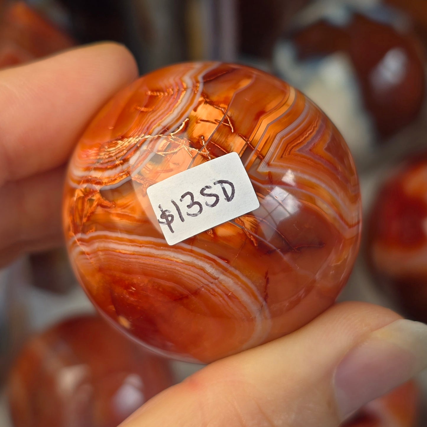 Carnelian Sphere 🧡