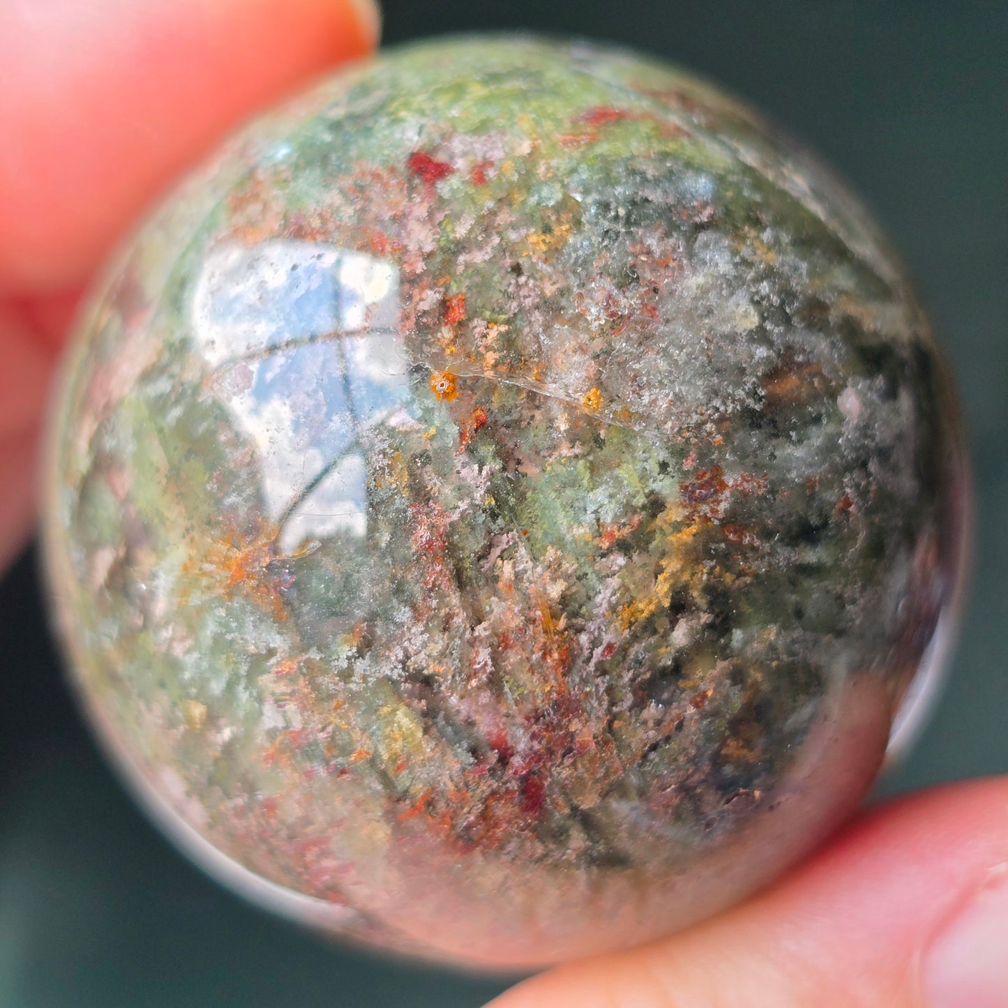 Garden Quartz Sphere 🌿