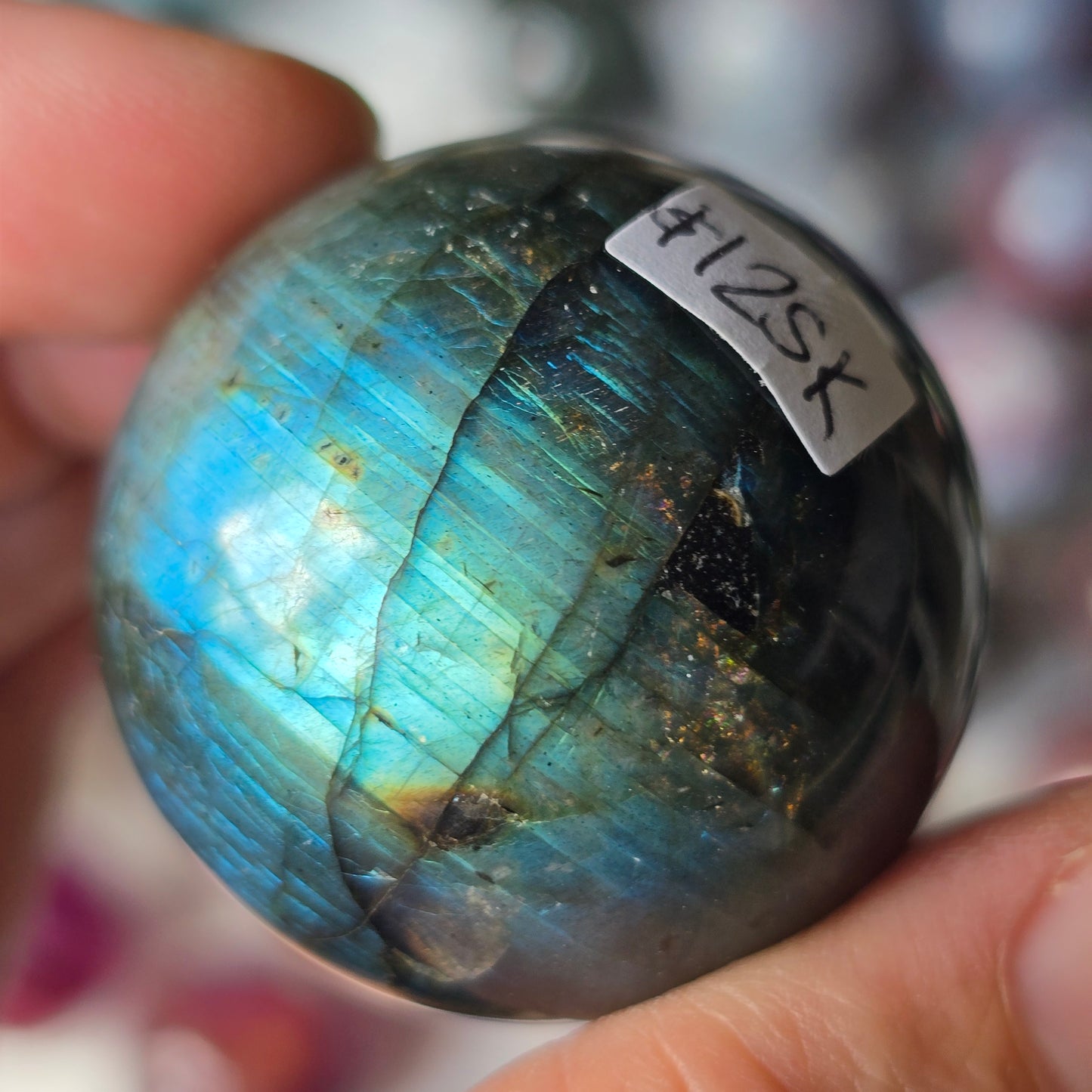 Flashy Labradorite Sphere 🩵