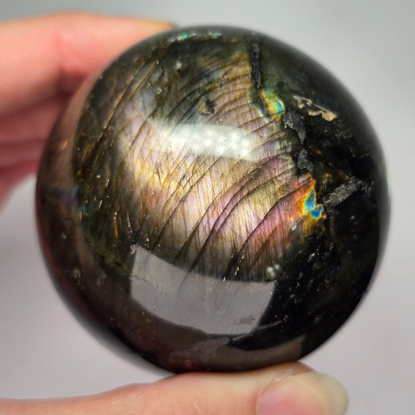 Rainbow Labradorite Sphere