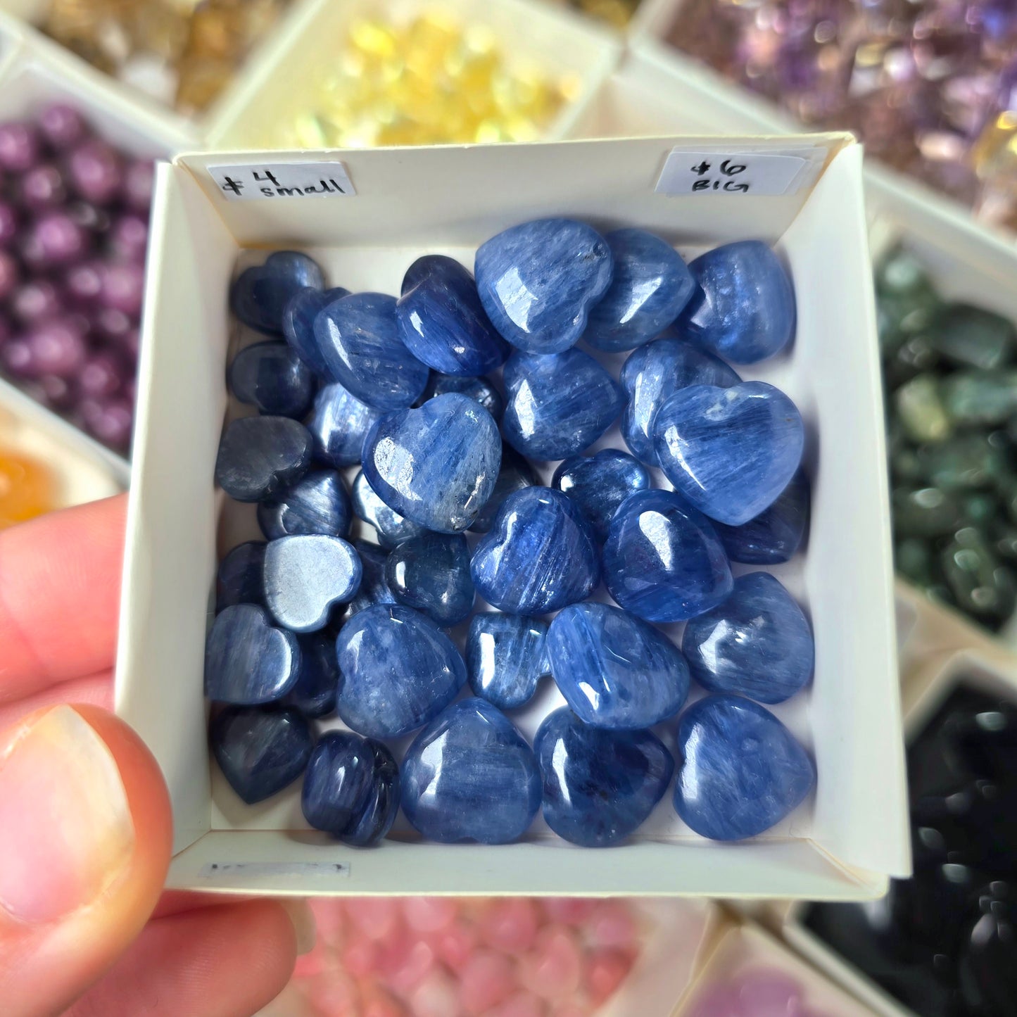 Mini Kyanite Heart