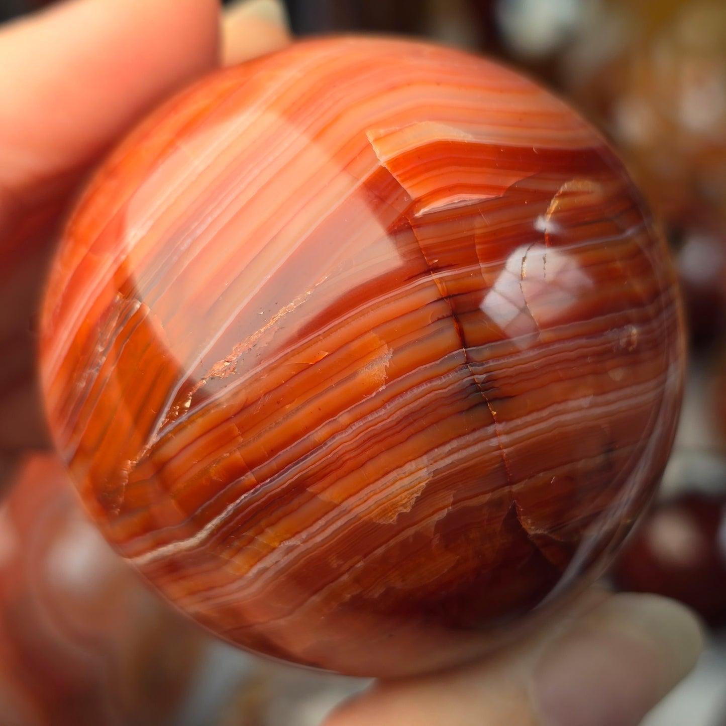 Carnelian Sphere ❤️