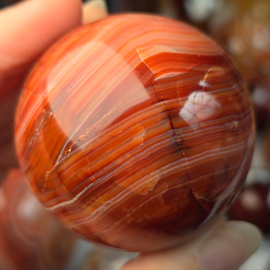 Carnelian Sphere ❤️