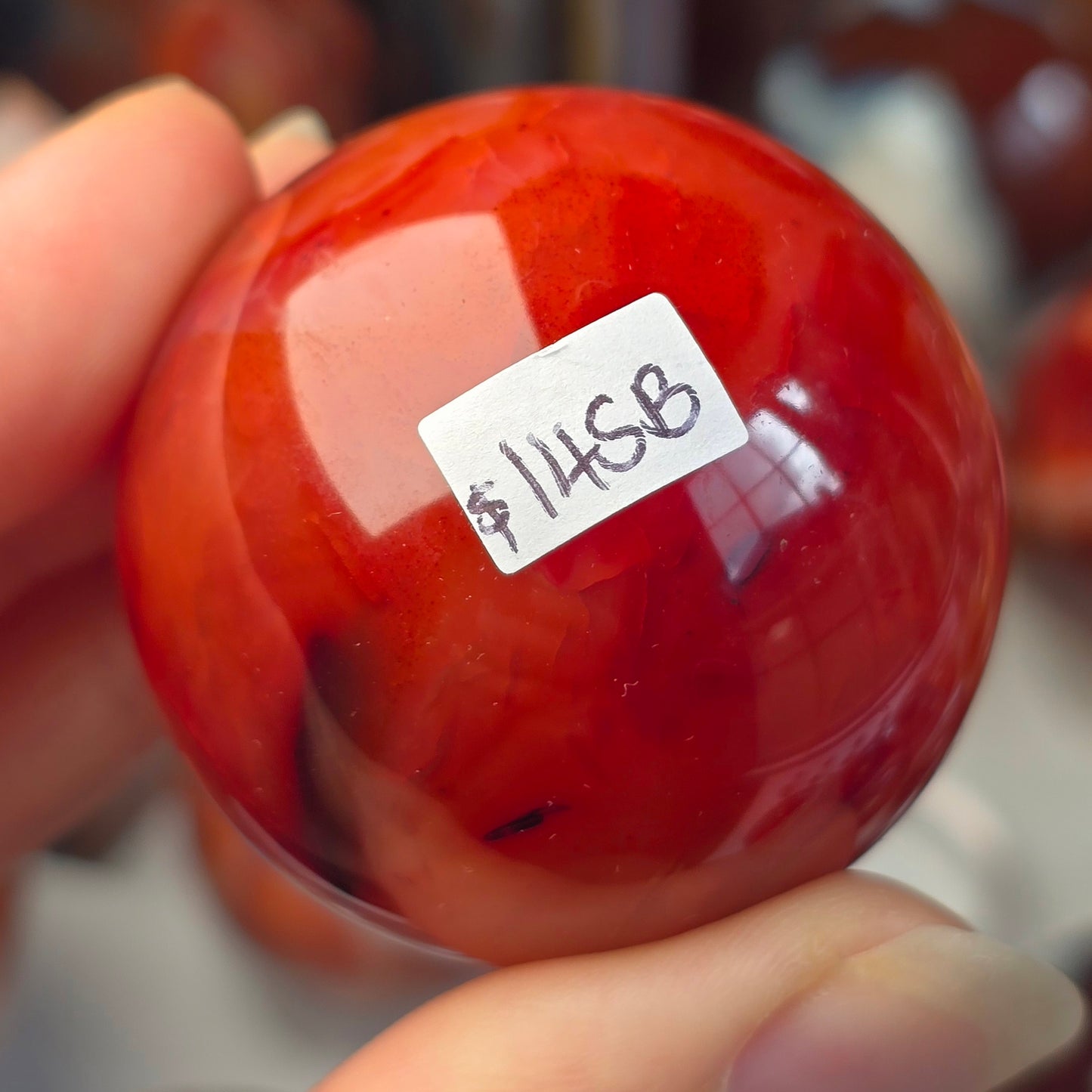 Carnelian Sphere ❤️