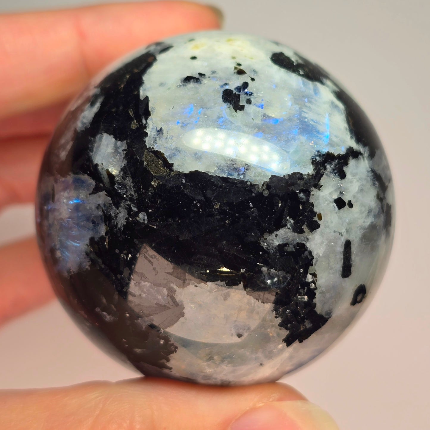 Rainbow Moonstone Sphere