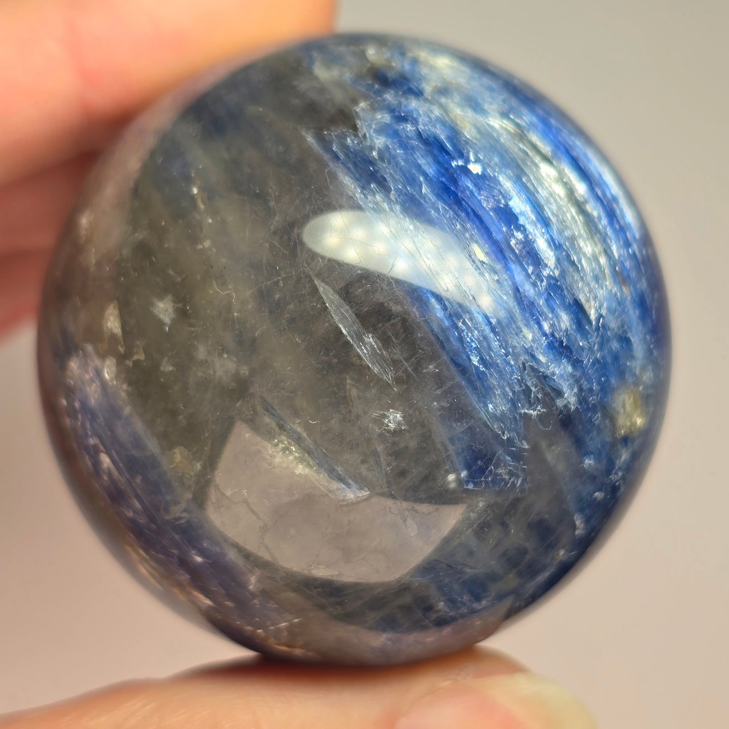 Kyanite + Quartz Sphere