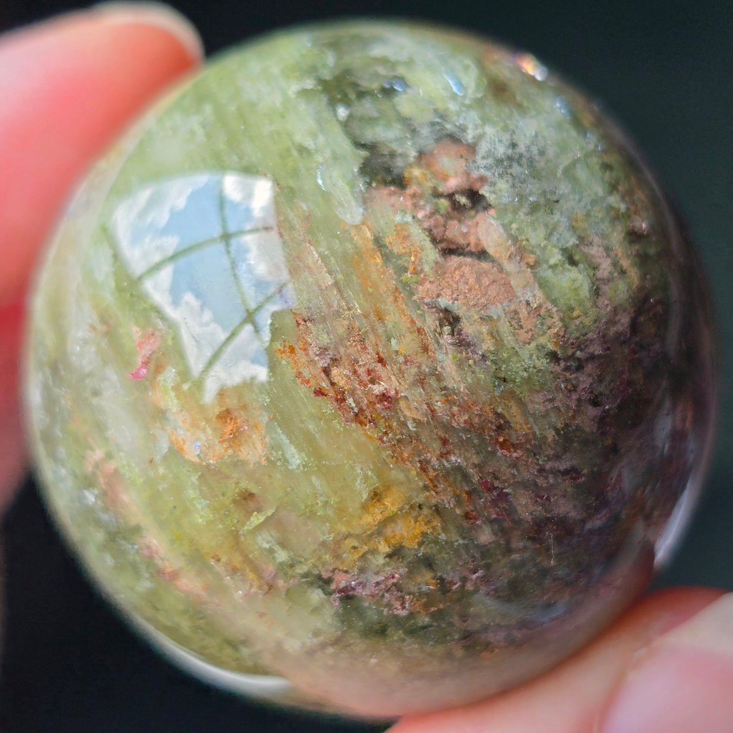 Garden Quartz Sphere 🌿