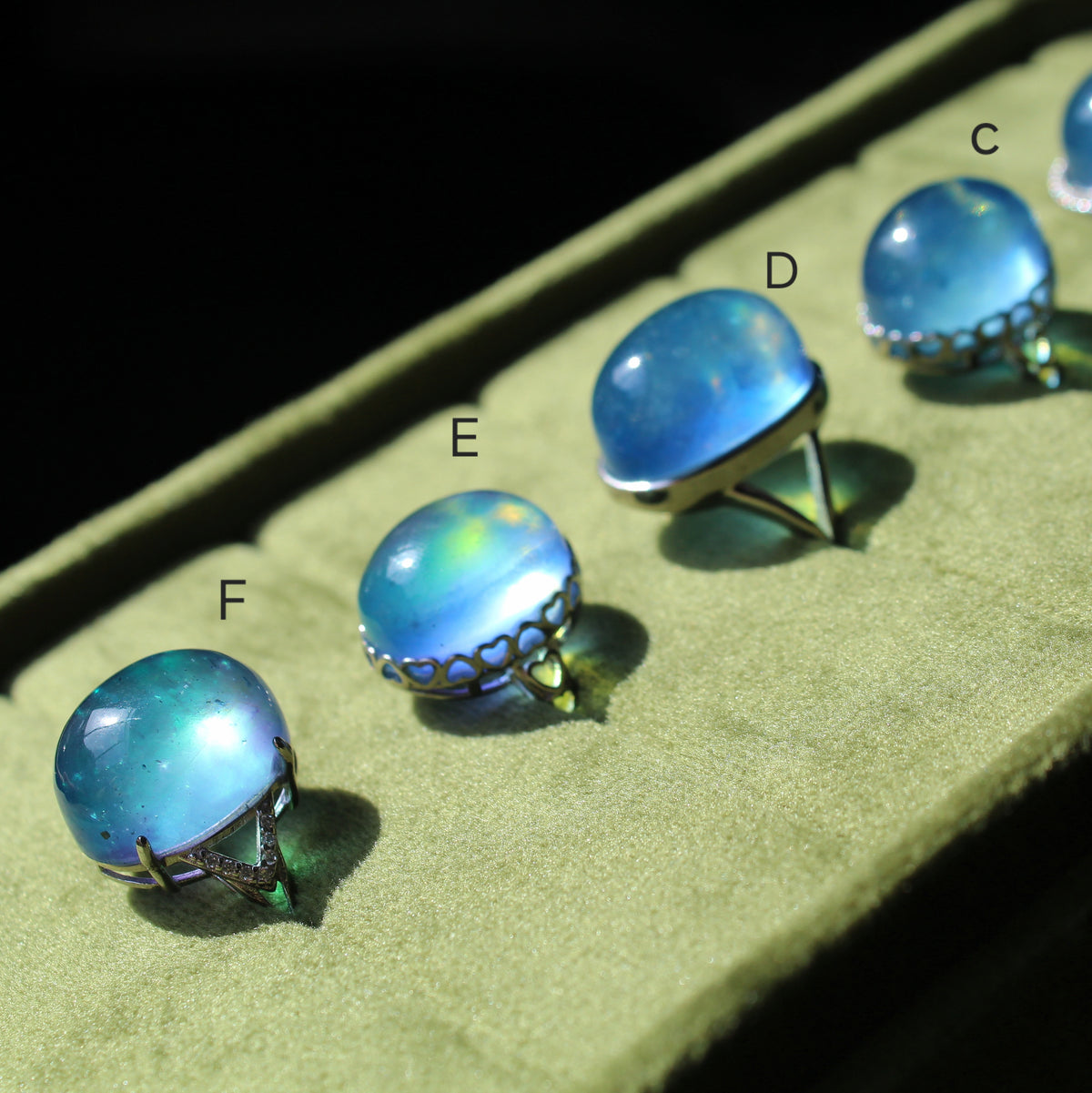 HQ Aquamarine Ring • 925 Sterling Sliver • Size Adjustable