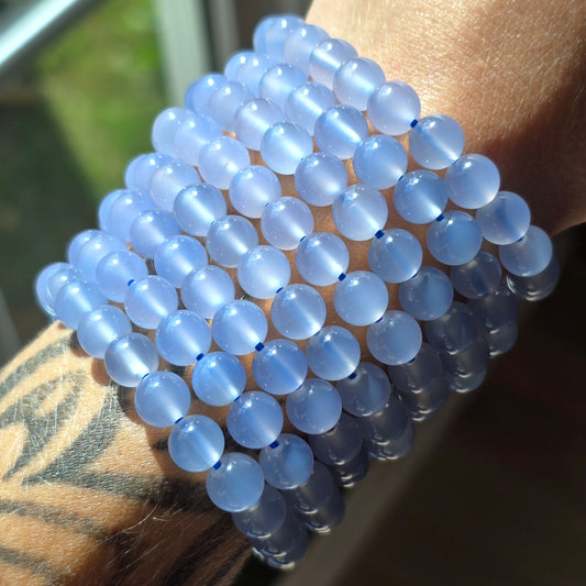Blue Chalcedony Bracelet