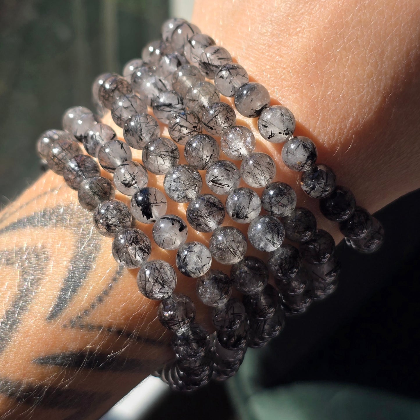 Black Tourmilated Bracelet