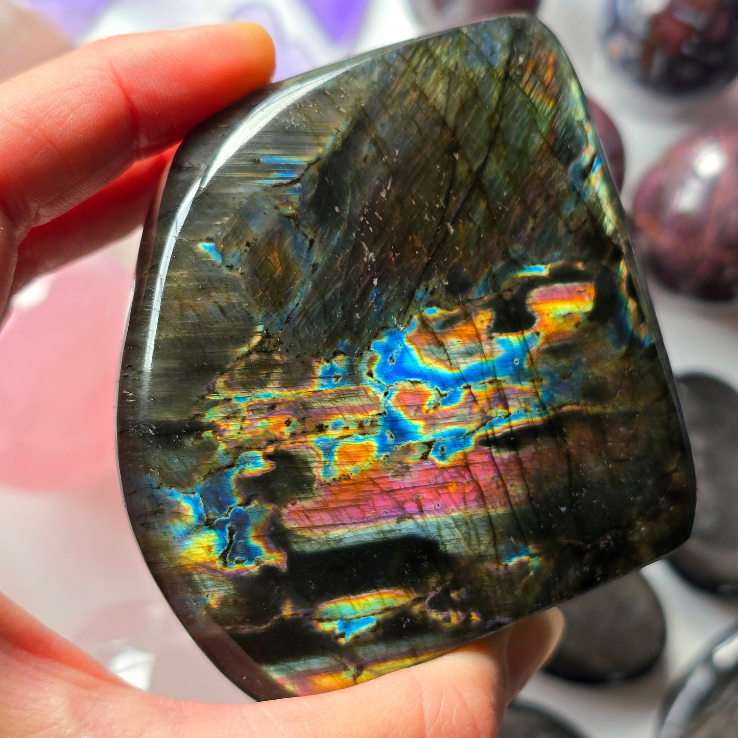 Rainbow Labradorite Freeform 🌈