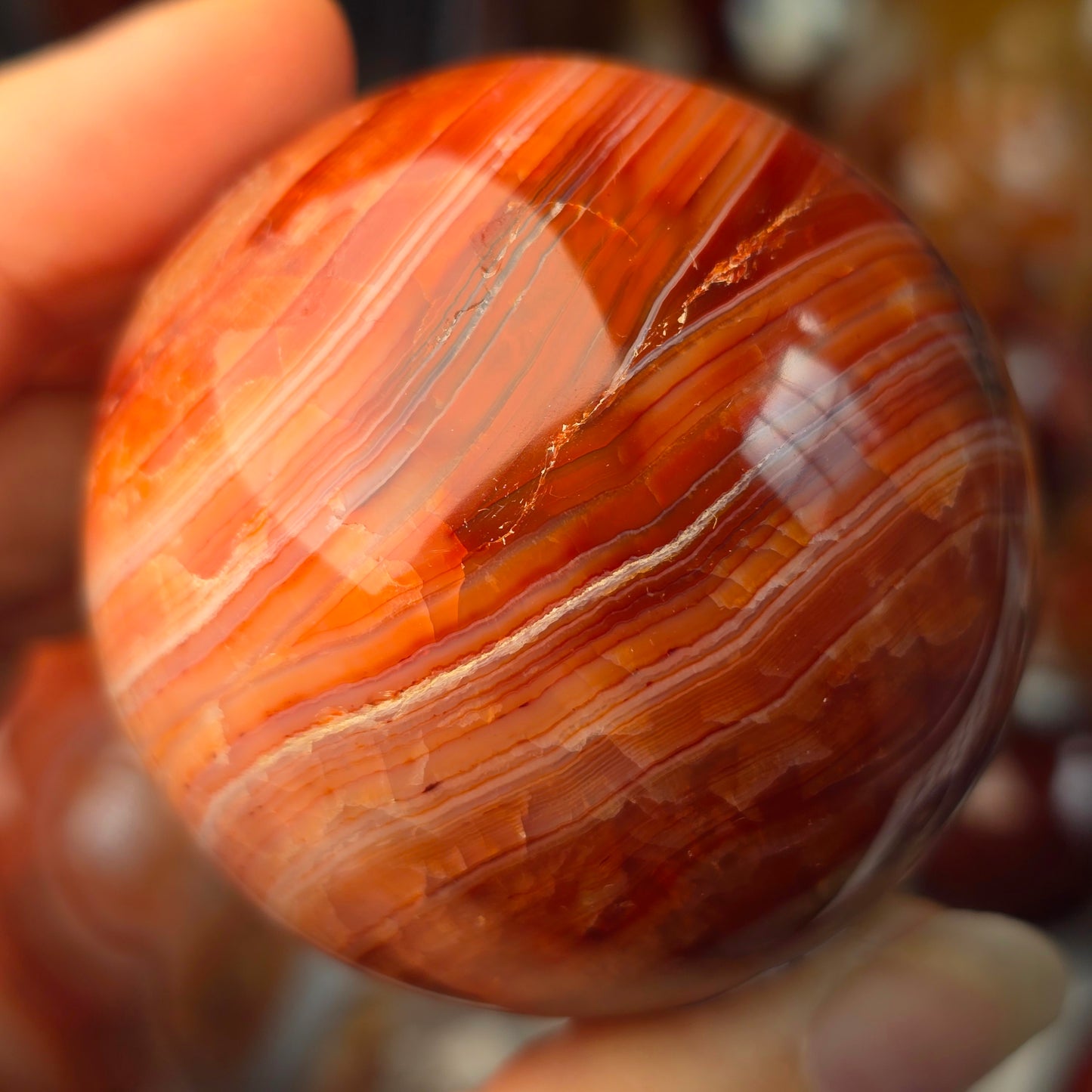 Carnelian Sphere ❤️