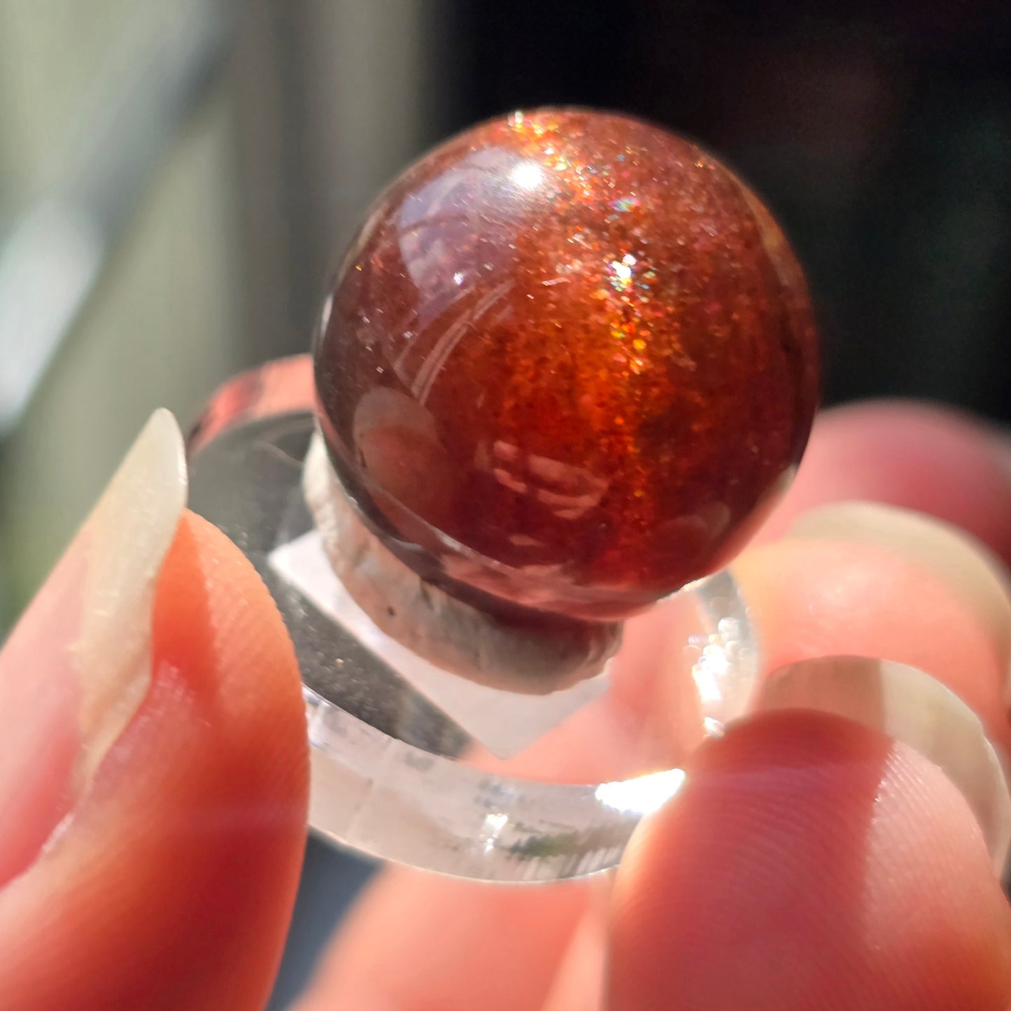 HQ Gemmy Iolite x Sunatone Sphere 🔮