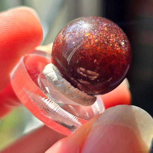 HQ Gemmy Iolite x Sunatone Sphere 🔮