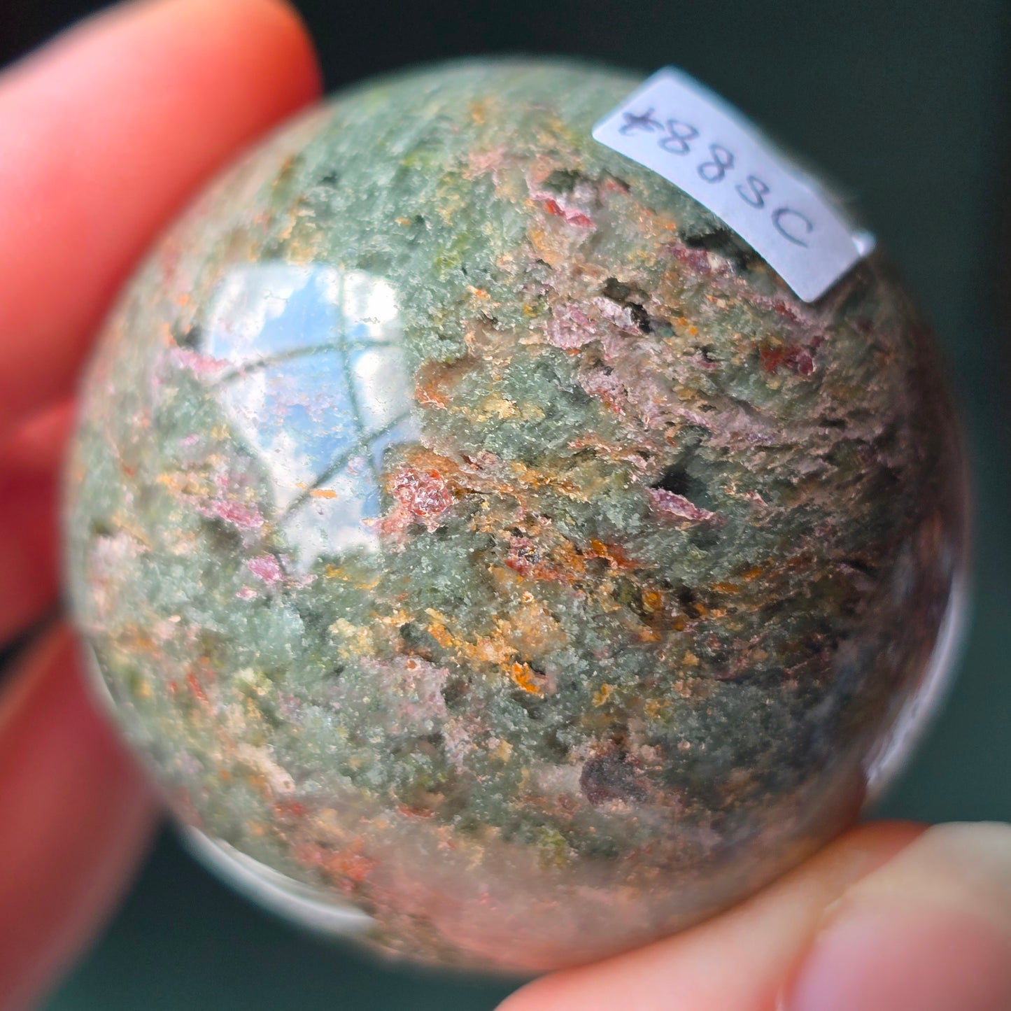Garden Quartz Sphere 🌿