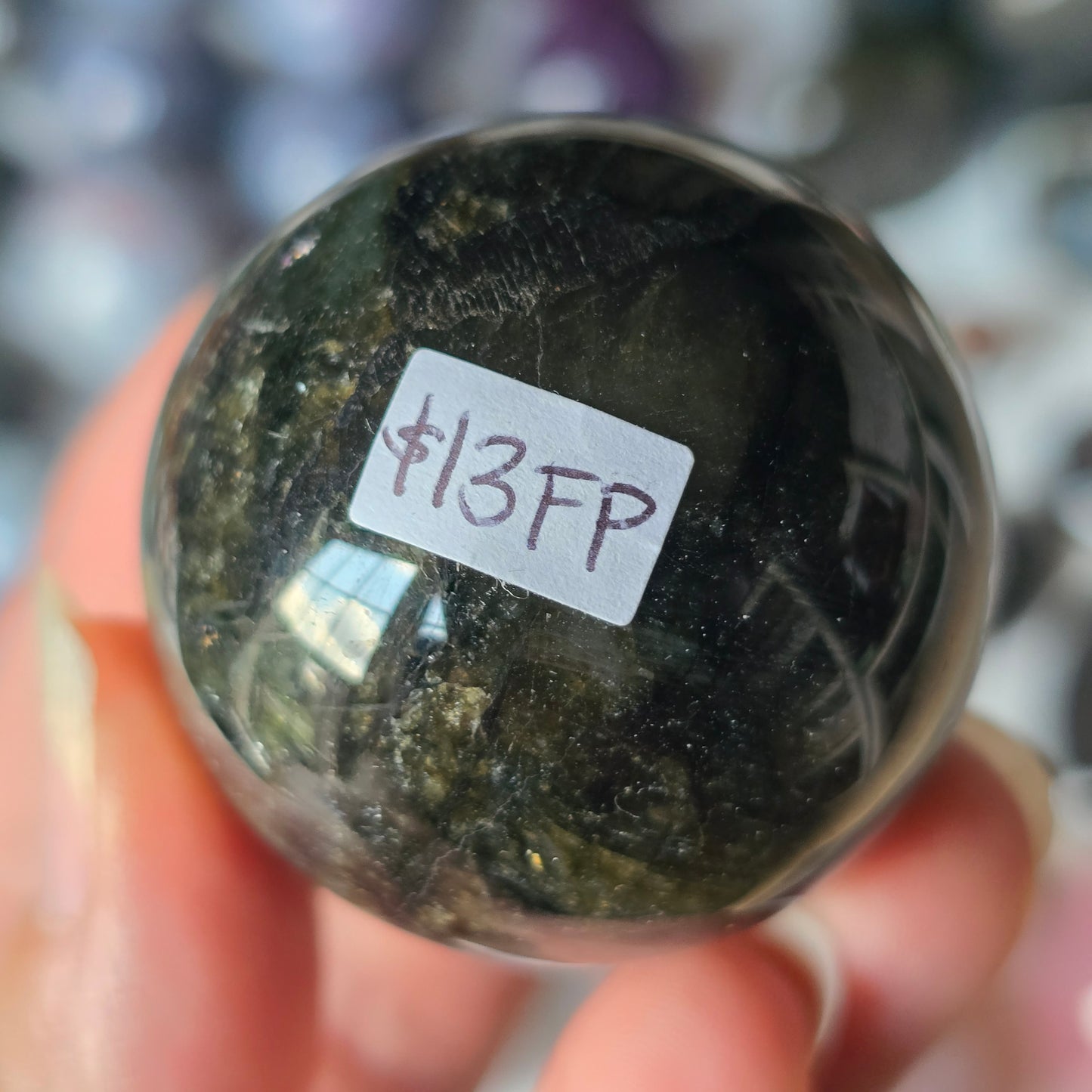 Flashy Labradorite Sphere 🩵