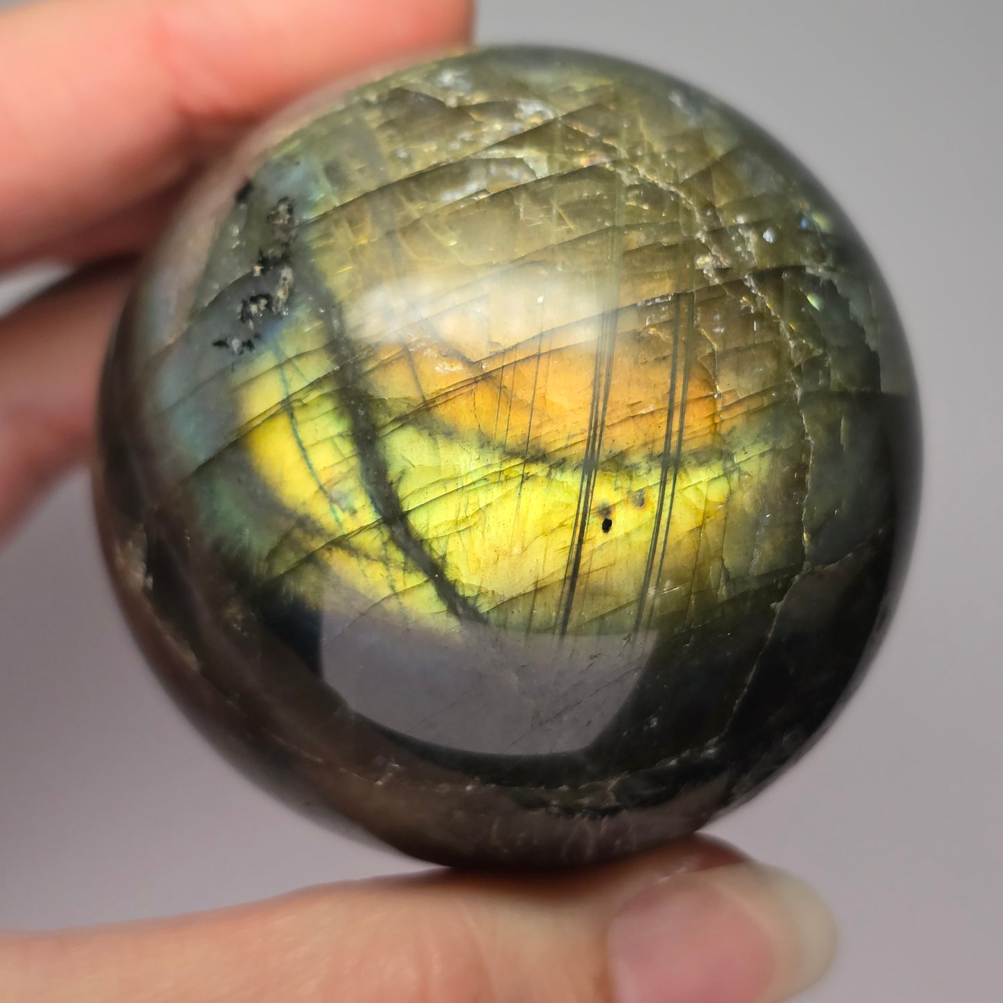 Rainbow Labradorite Sphere
