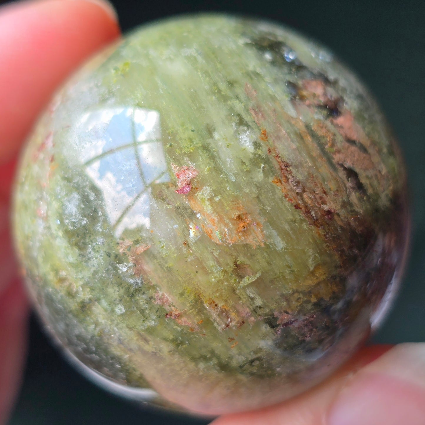 Garden Quartz Sphere 🌿