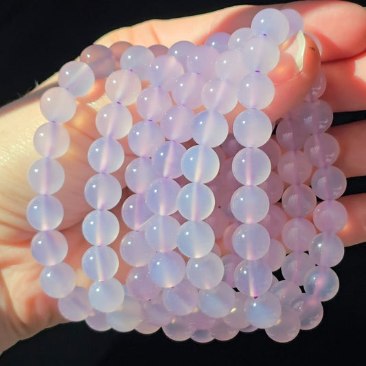 Purple Chalcedony Bracelet
