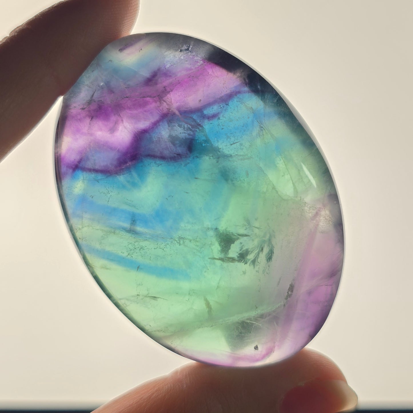 Fluorite Palmstones