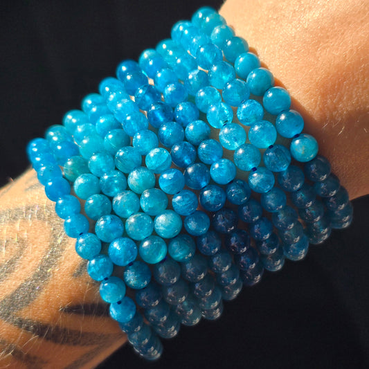 Blue Apatite Bracelet