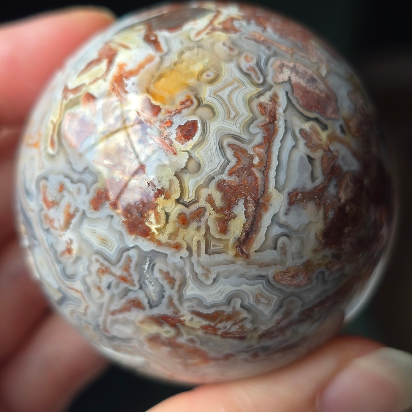 Mexican Lace Agate 🤍