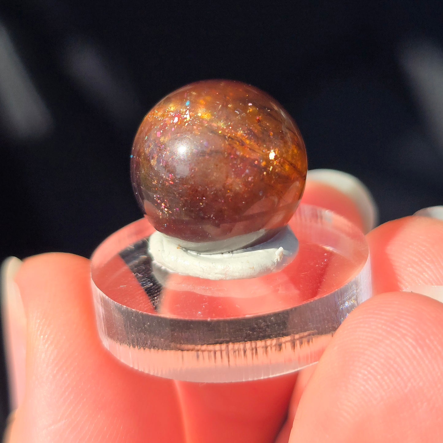 Gemmy Iolite Sphere (C)