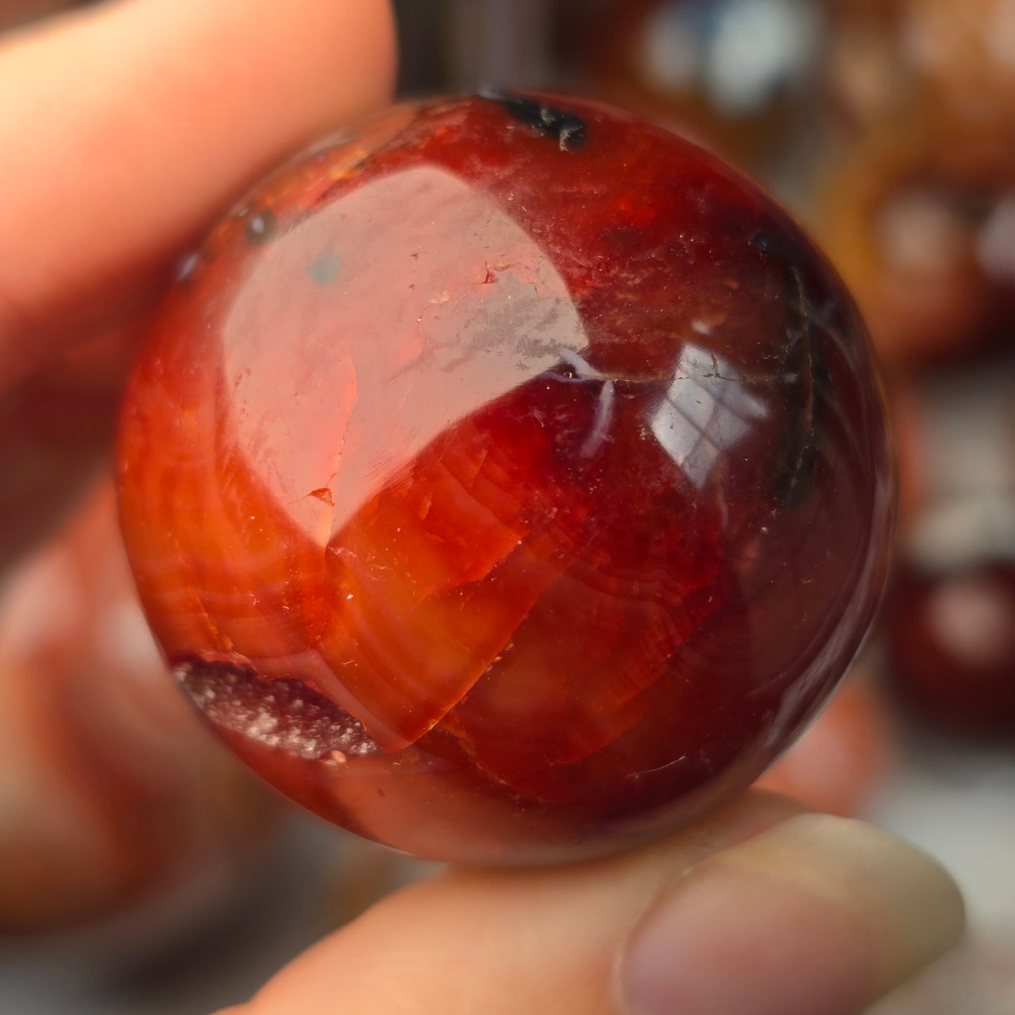 Carnelian Sphere ❤️