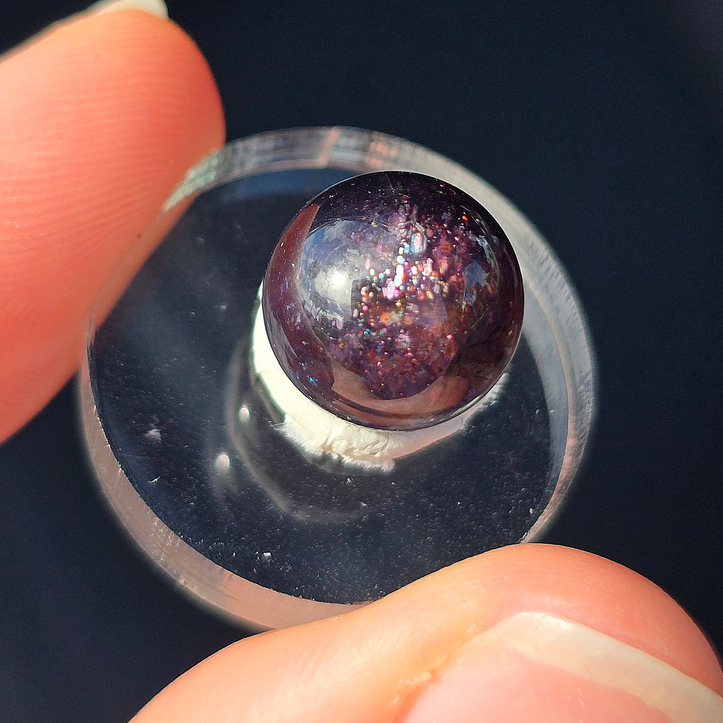 Gemmy Iolite Sphere (G)