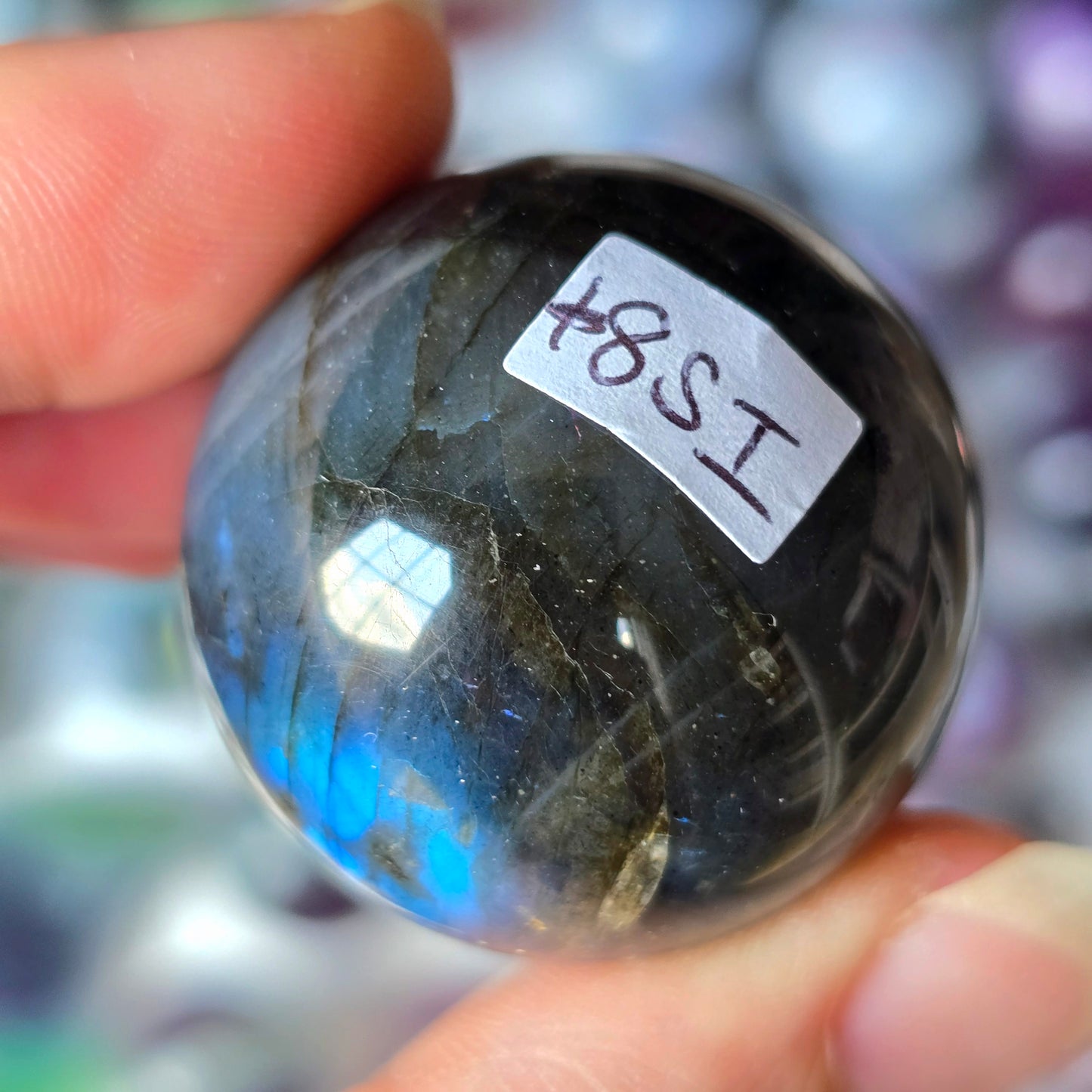 Flashy Labradorite Sphere 🩵