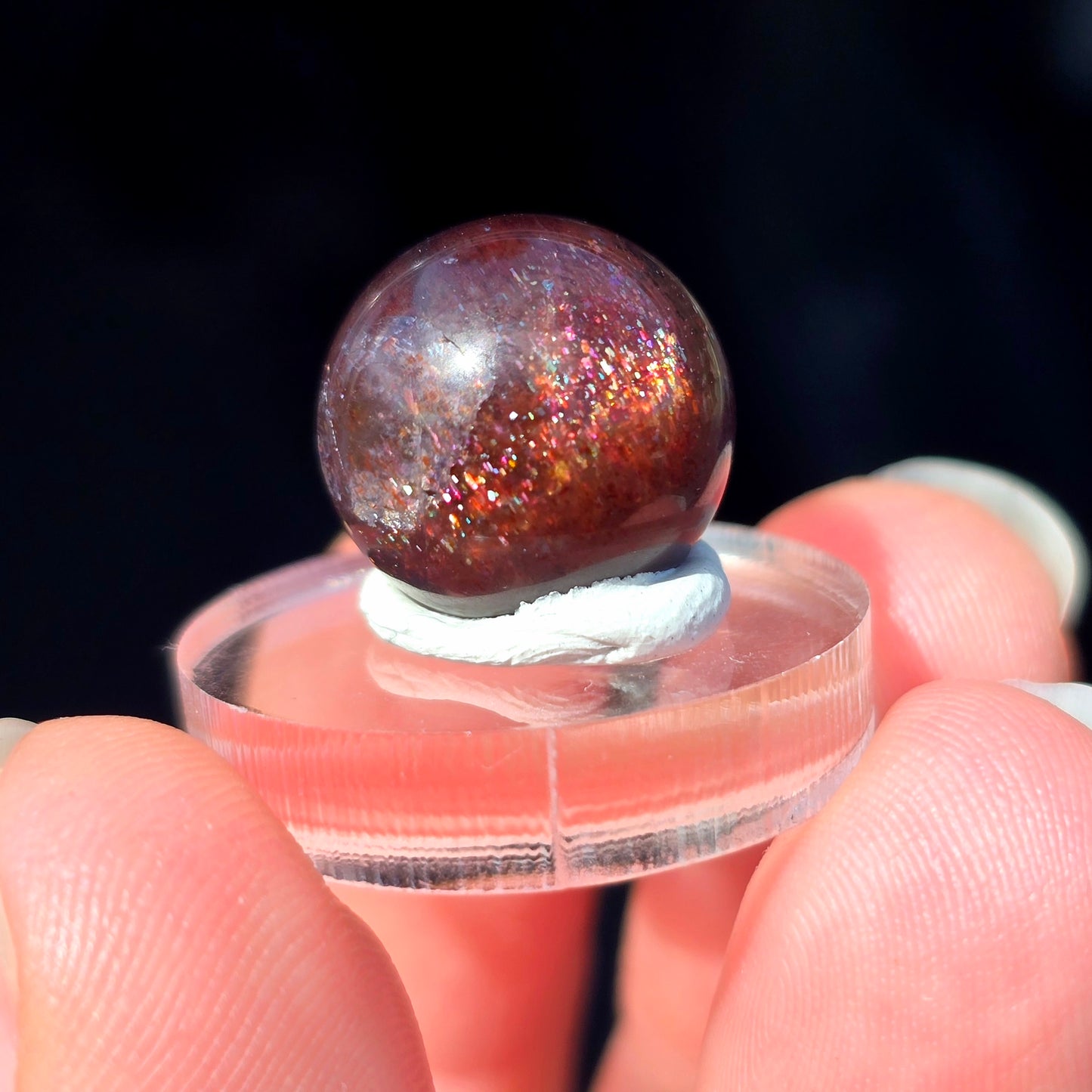 Gemmy Iolite Sphere (A)