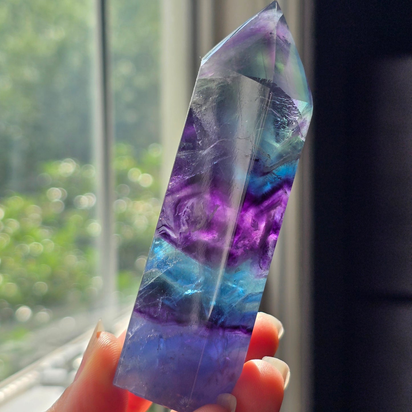Rainbow Fluorite Tower 🌈
