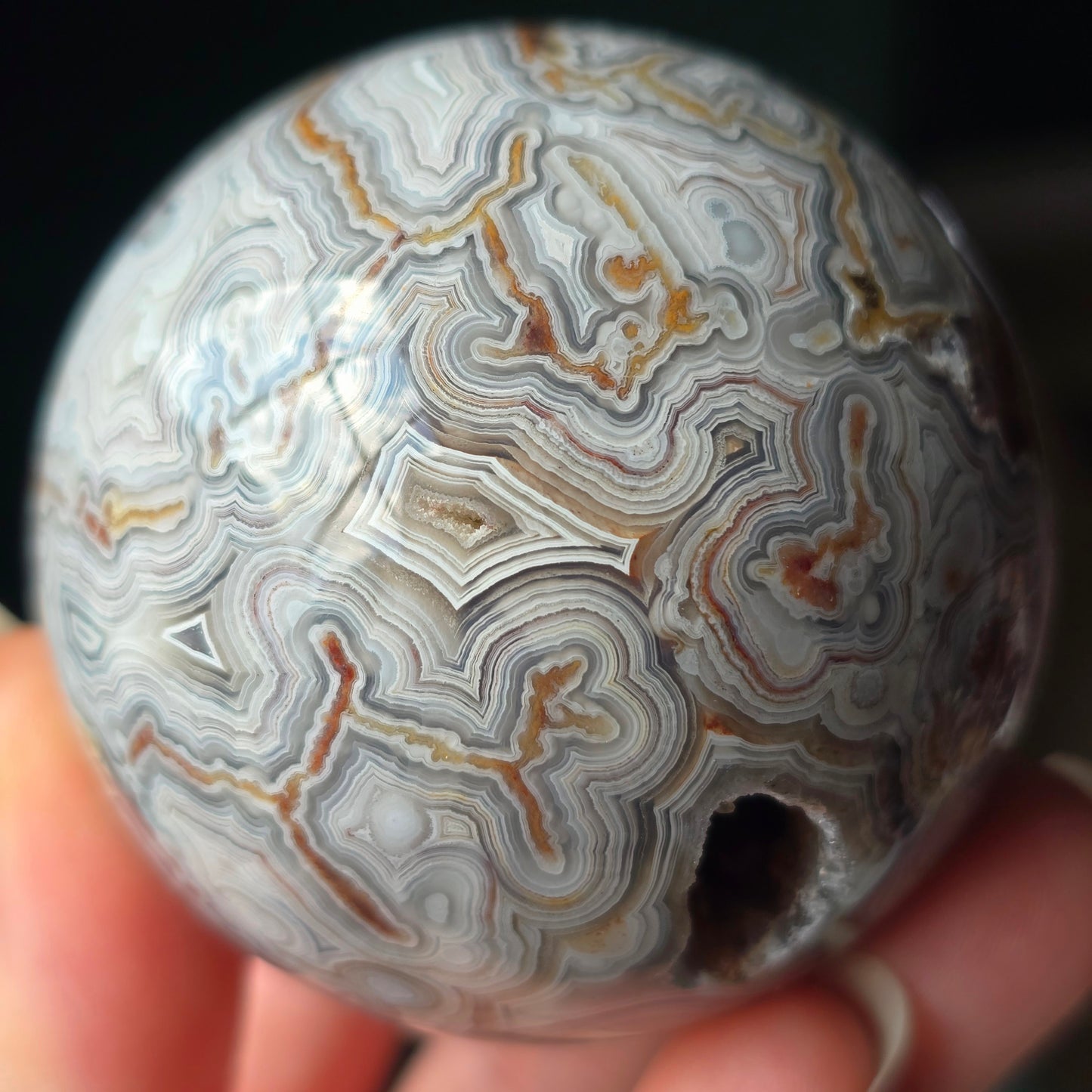 Mexican Lace Agate 🤍