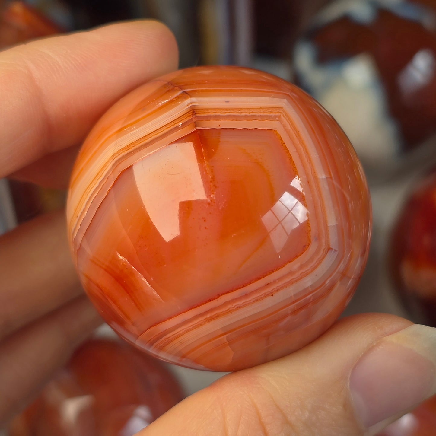 Carnelian Sphere 🧡
