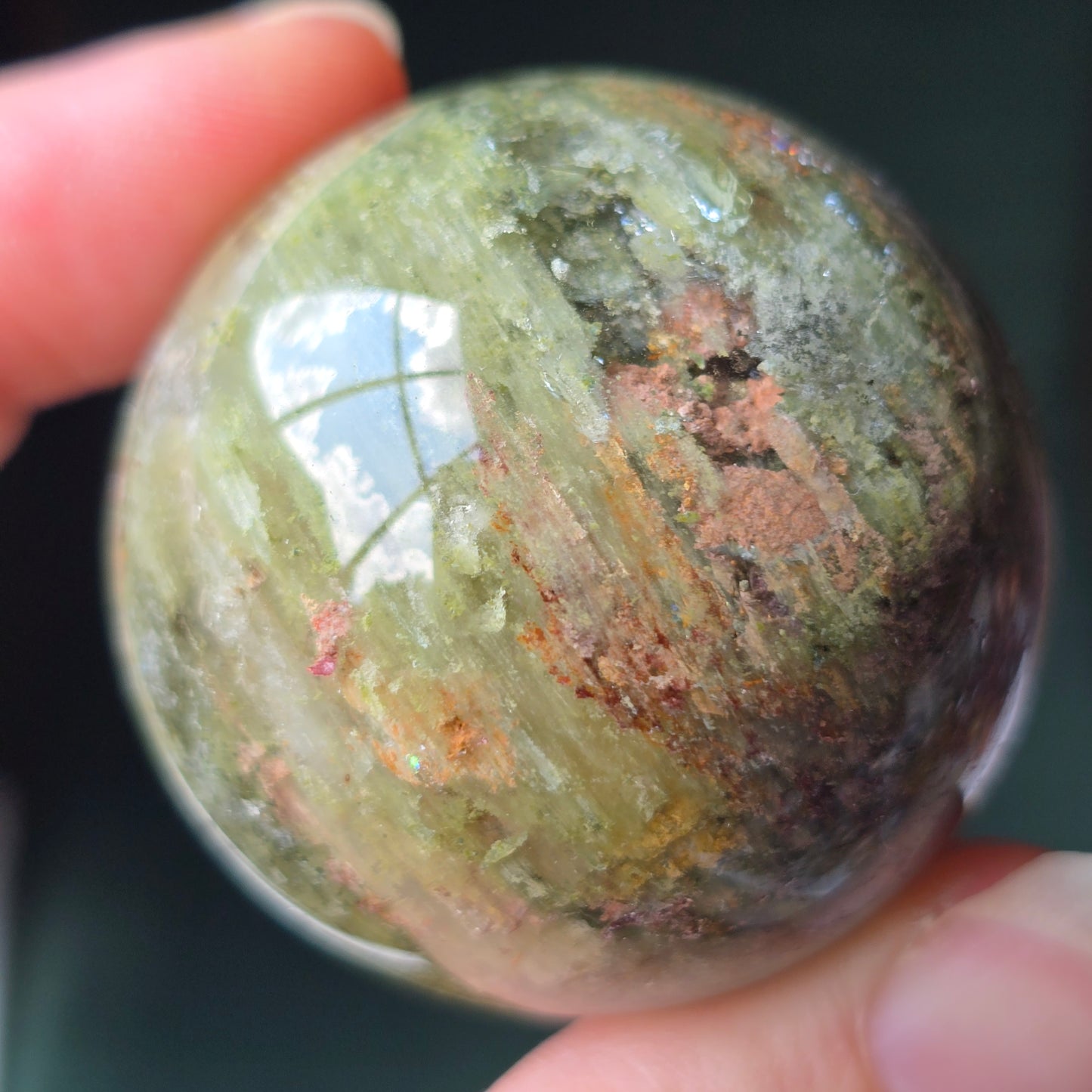 Garden Quartz Sphere 🌿