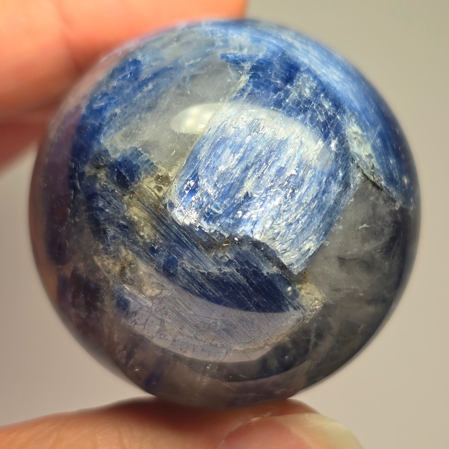 Kyanite + Quartz Sphere