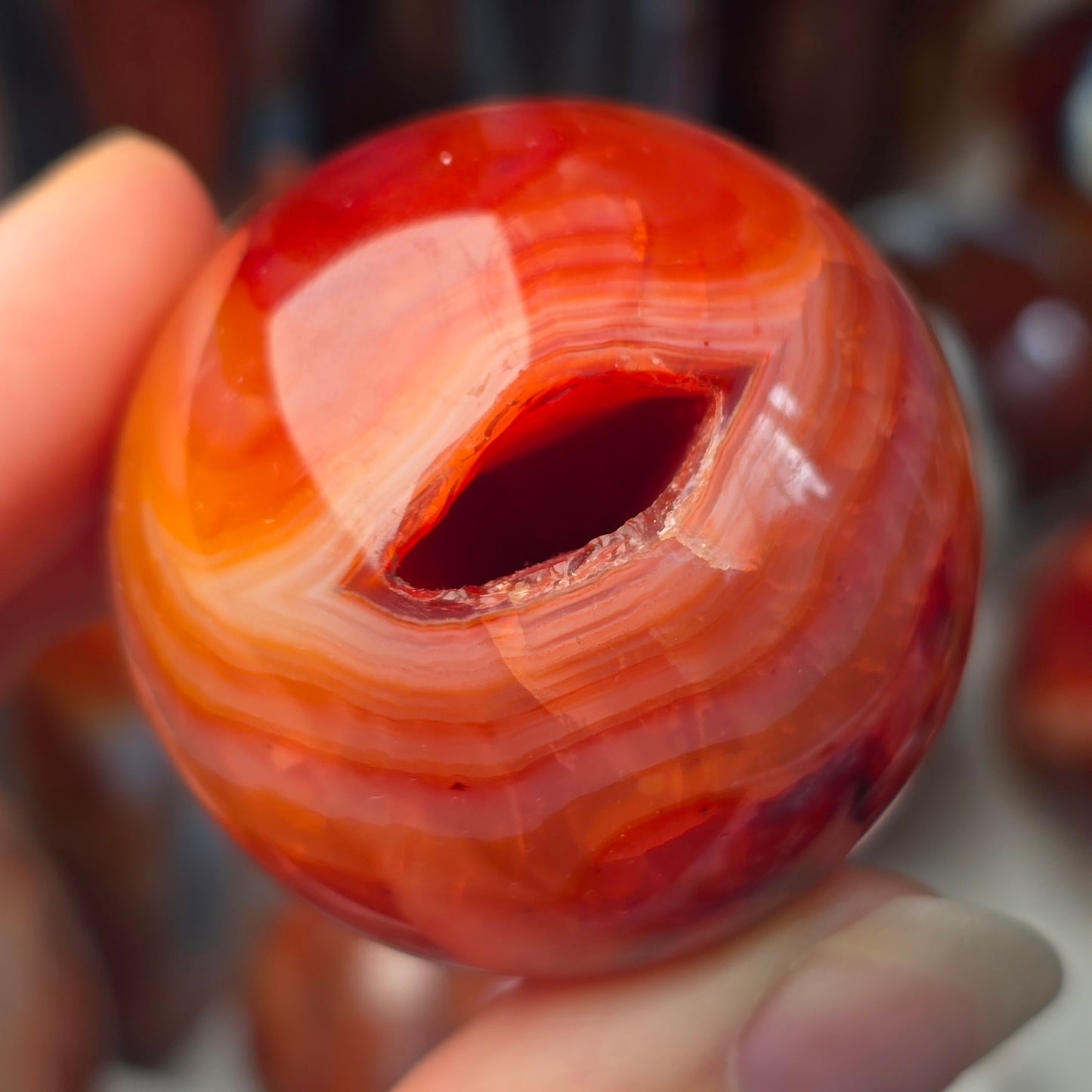 Carnelian Sphere ❤️