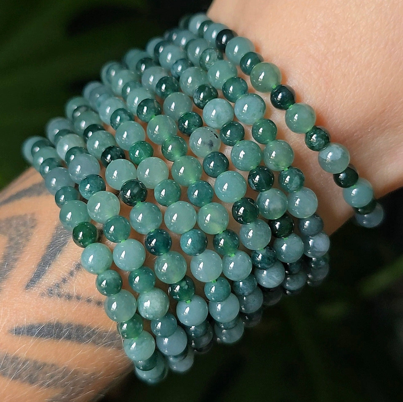 Mixed Jade Bracelet