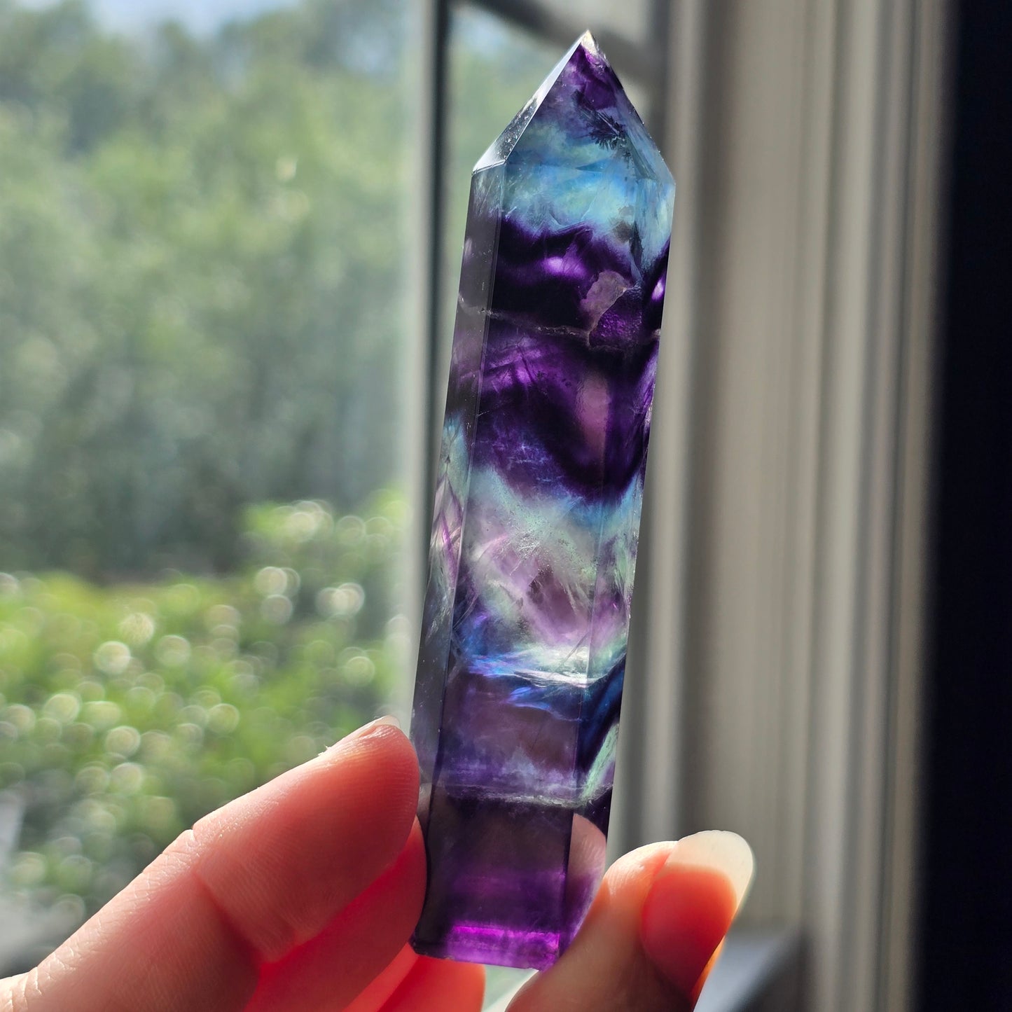 Rainbow Fluorite Tower 🌈