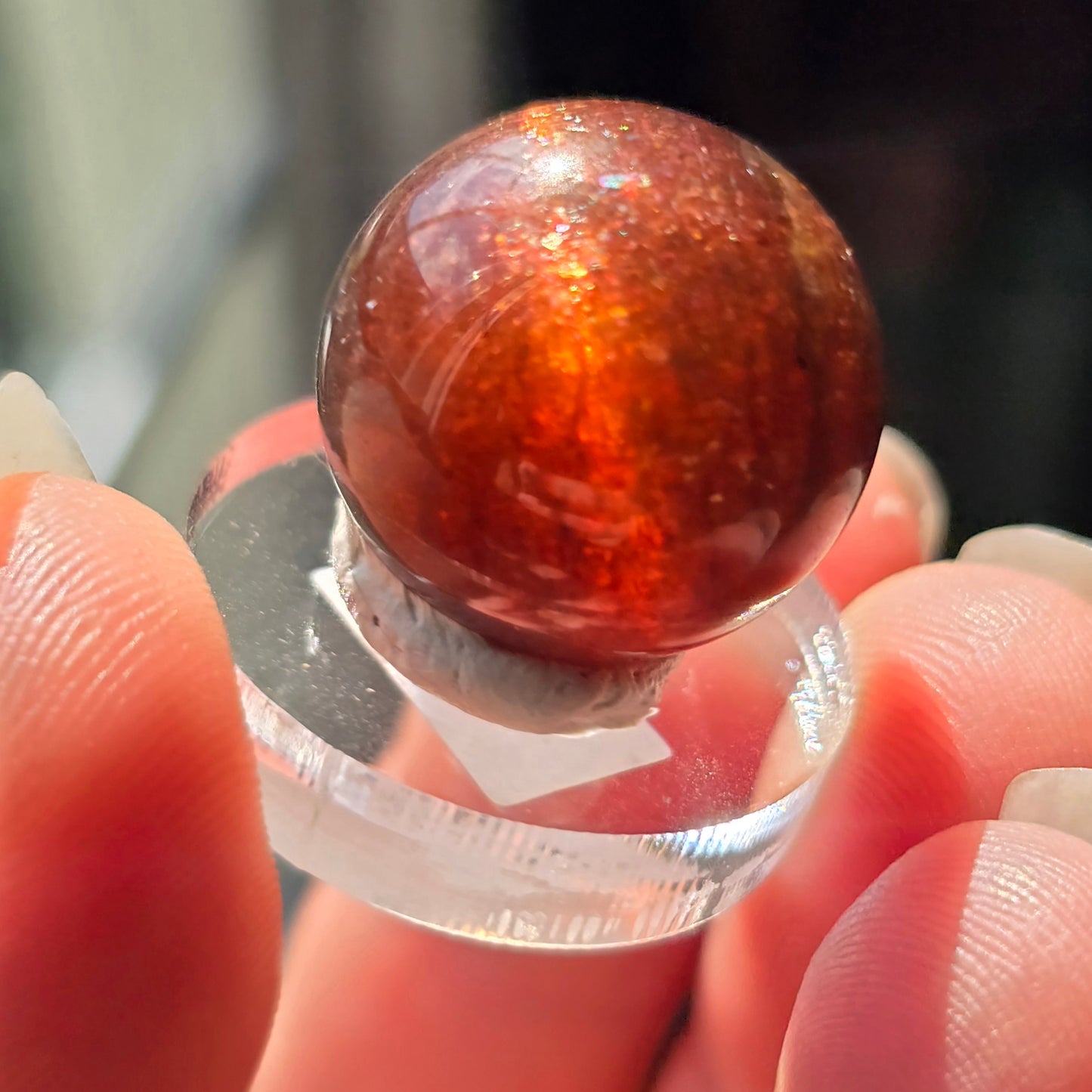 HQ Gemmy Iolite x Sunatone Sphere 🔮