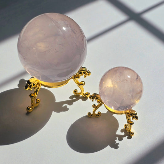 Ornate Gold Sphere Stand