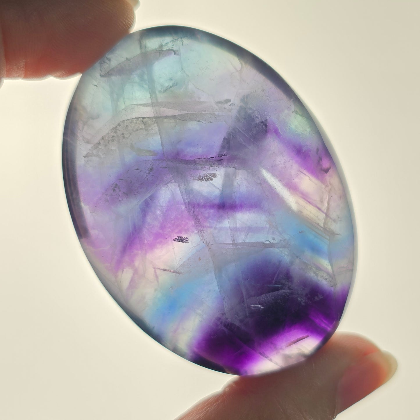 Fluorite Palmstones