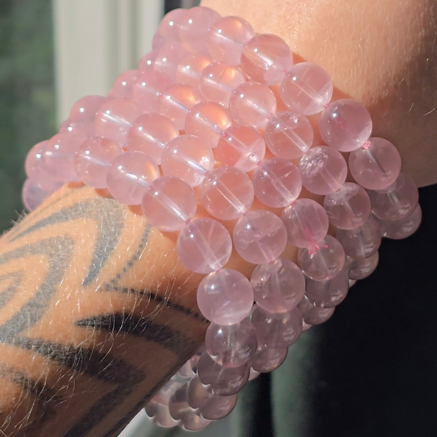 Gemmy Rose Quartz Bracelet