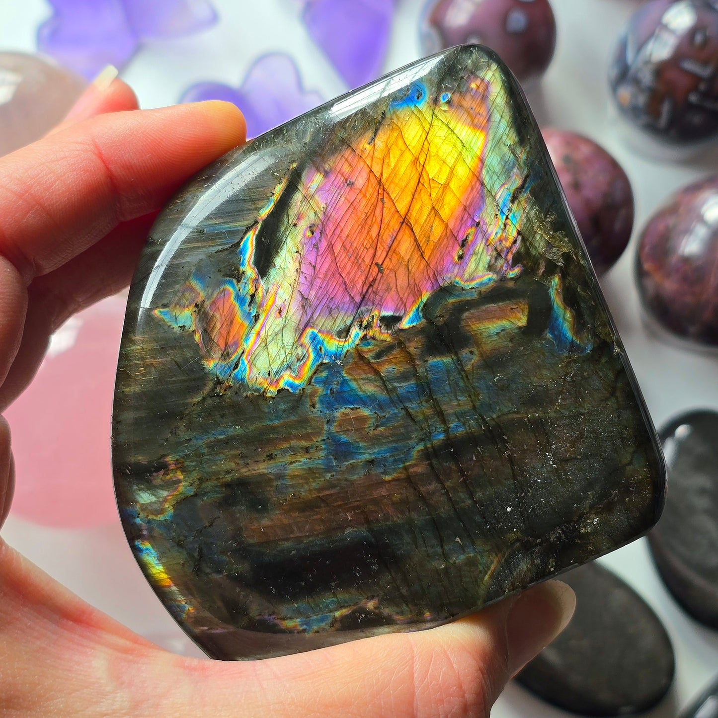 Rainbow Labradorite Freeform 🌈