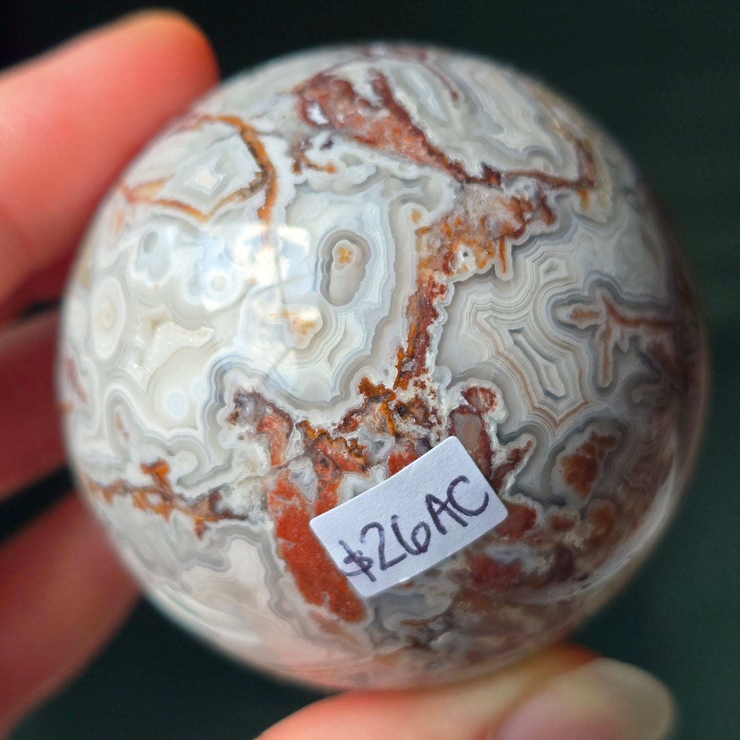 Mexican Lace Agate 🤍
