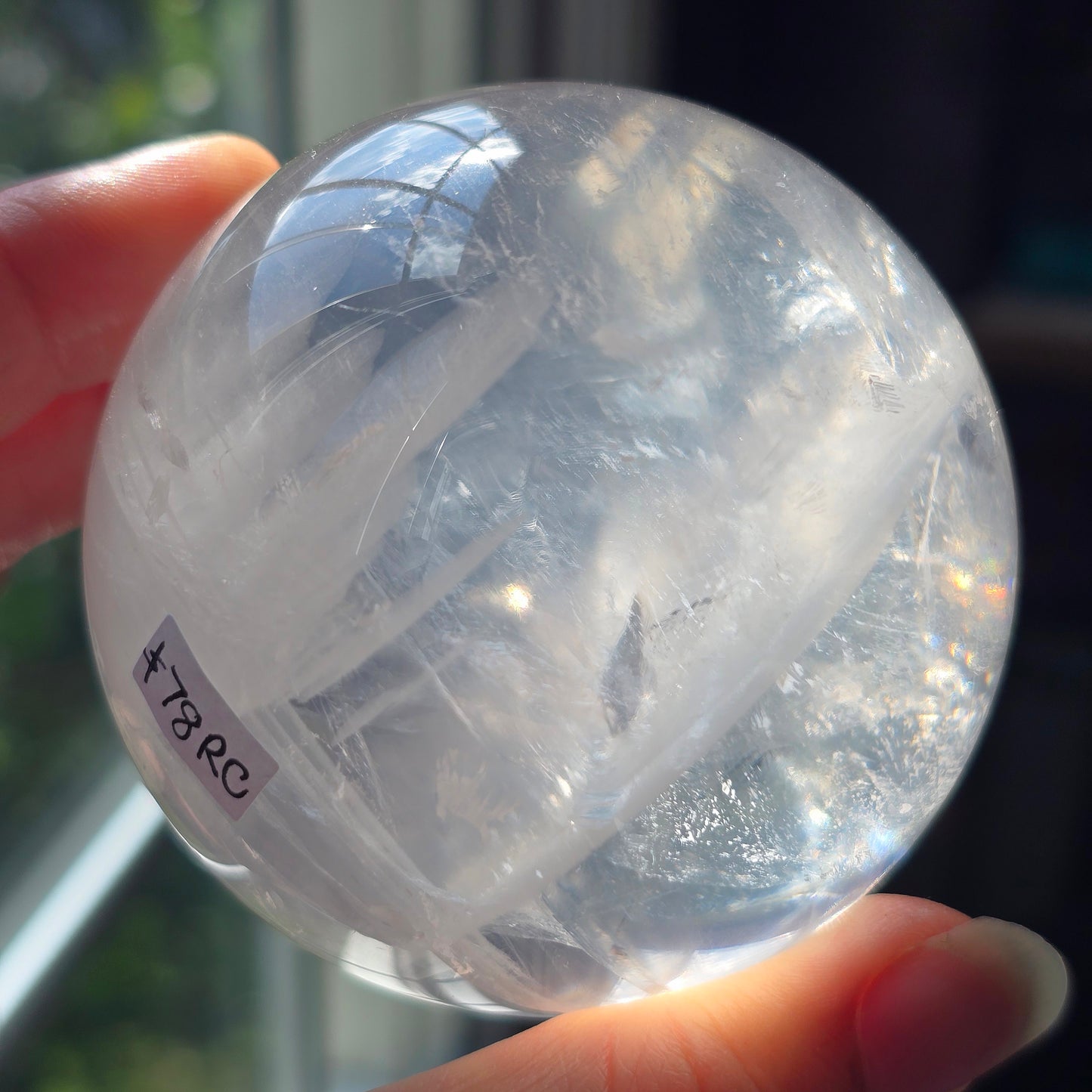 Gemmy Girisol Rose Quartz Sphere 🤍
