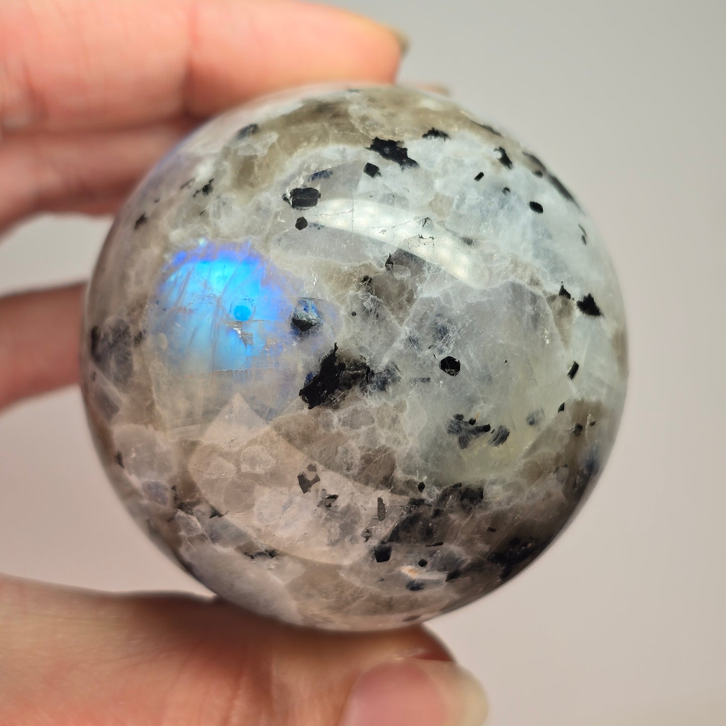 Rainbow Moonstone Sphere