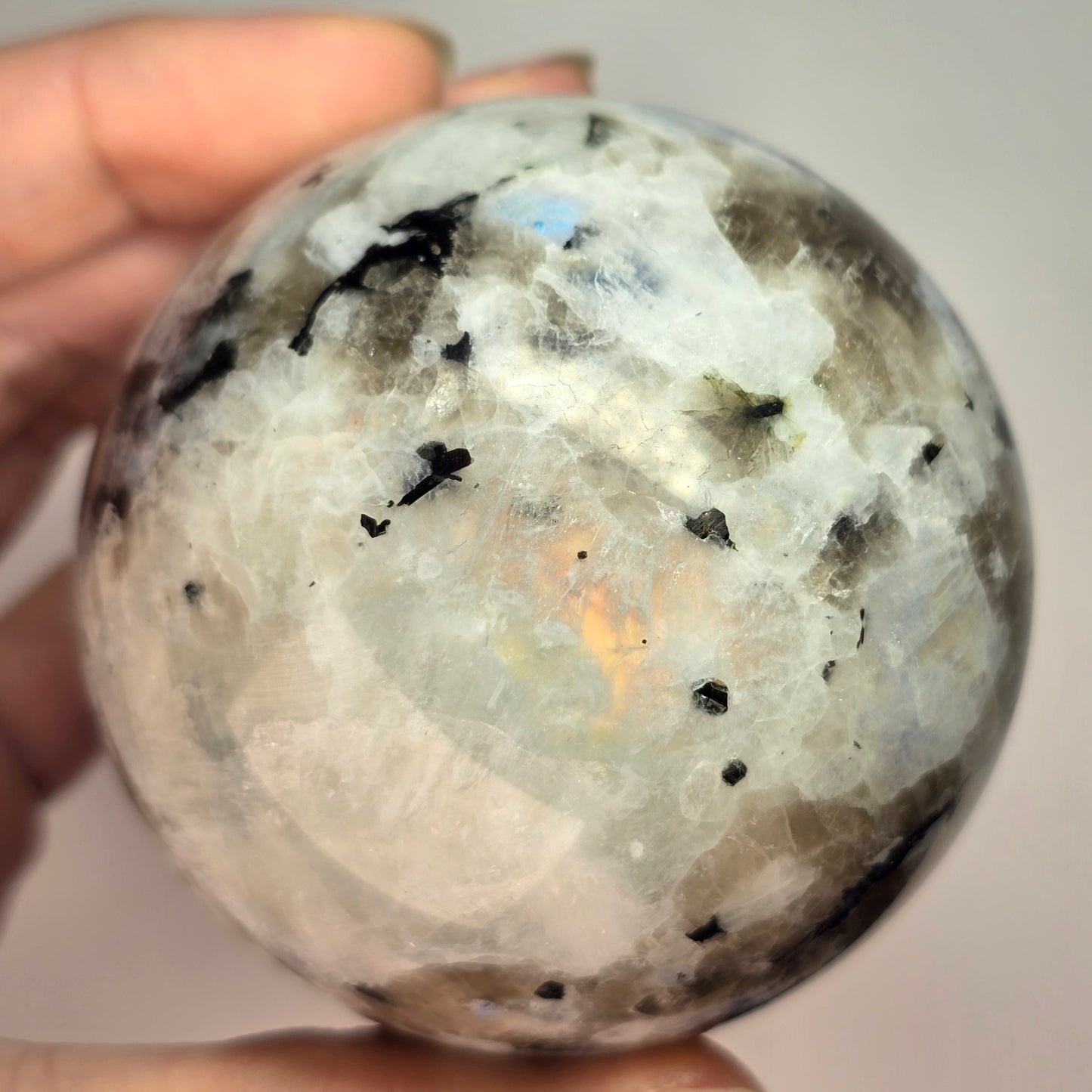 Rainbow Moonstone Sphere