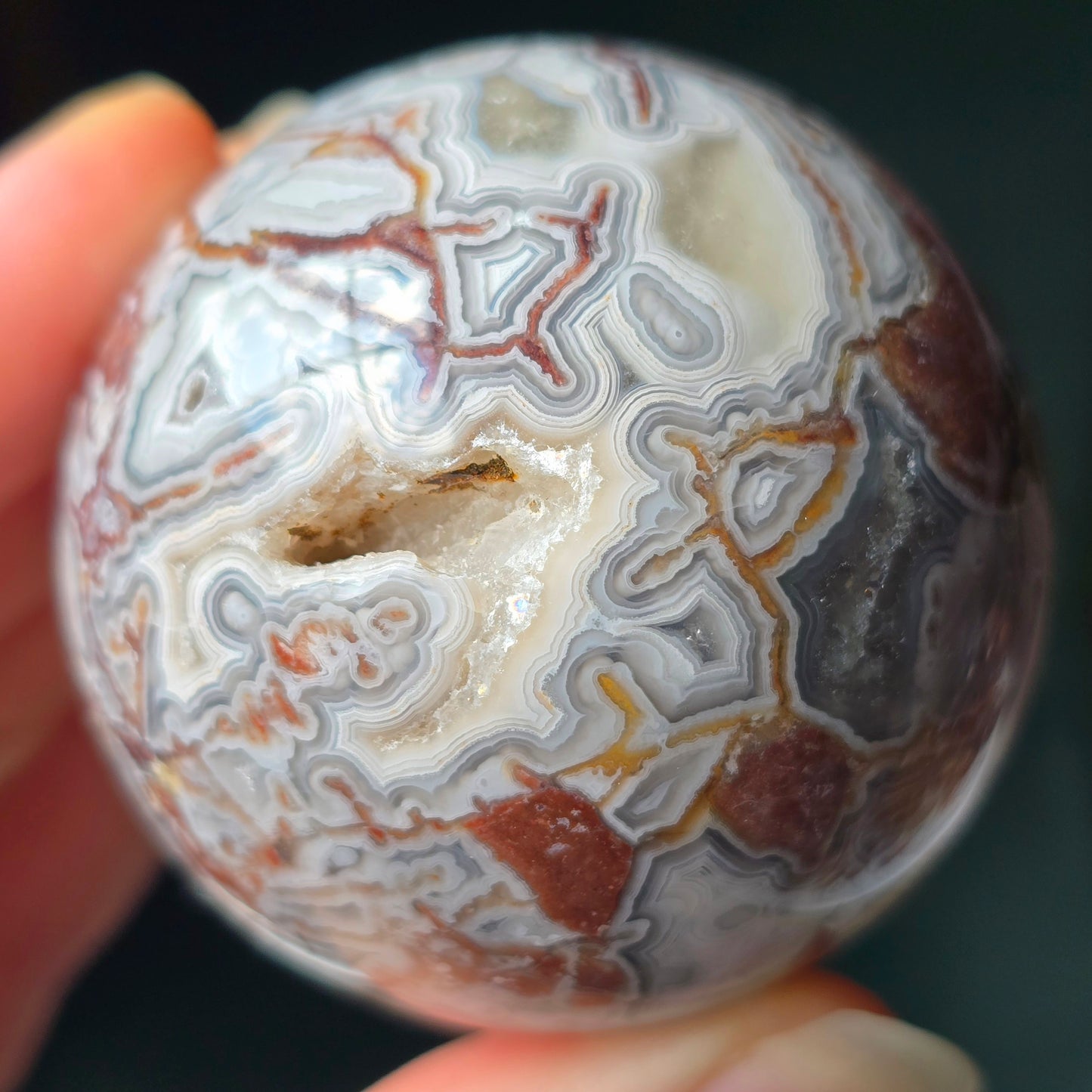Mexican Lace Agate 🤍